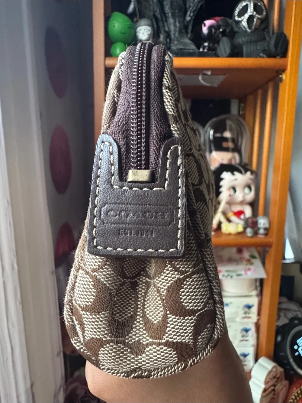 Coach Y2K Soho signature jacquard canvas & leather